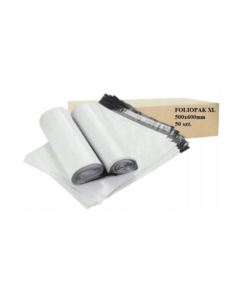 FOLIOPAKI KURIERSKIE FOLIOPAK BIAŁY 500x600 50 szt