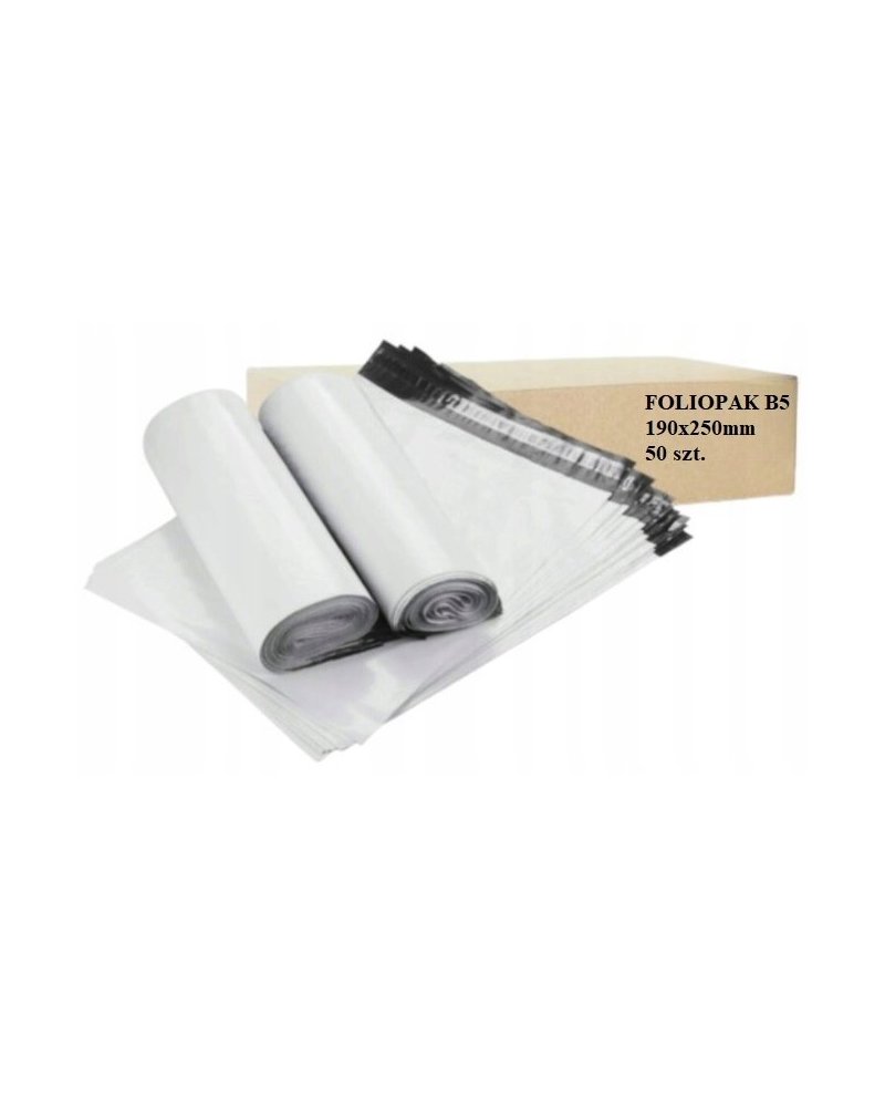 Foliopaki foliopak kurierskie B5 190x250 mm 50 szt