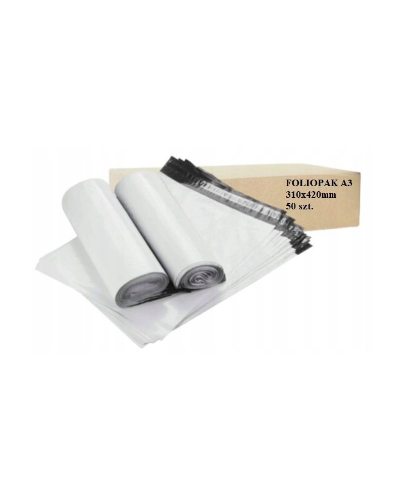 Foliopaki foliopak kurierskie, A3 310x420 50 szt
