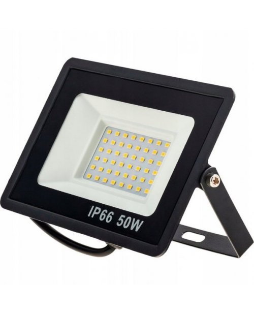Halogen Reflektor LAMPA robocza NAŚWIETLACZ WODOODPORNY LED 50W 6000lm SLIM