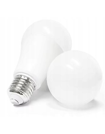 Żarówka LED E27 12W 120W 1200lm Zimna KULA Premium CCD NIEMRUGAJĄCA