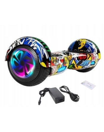 DESKOROLKA ELEKTRYCZNA HOVERBOARD 6,5 CALA DESKA 6,5' 6,5` YELLOW