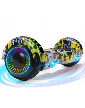 DESKOROLKA ELEKTRYCZNA HOVERBOARD 6,5 CALA DESKA 6,5' 6,5` YELLOW
