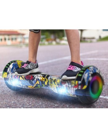 DESKOROLKA ELEKTRYCZNA HOVERBOARD 6,5 CALA DESKA 6,5' 6,5` YELLOW