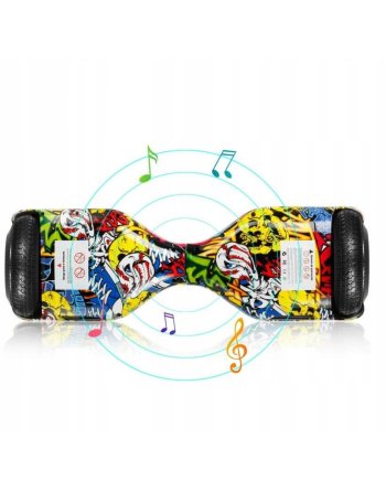 DESKOROLKA ELEKTRYCZNA HOVERBOARD 6,5 CALA DESKA 6,5' 6,5` YELLOW