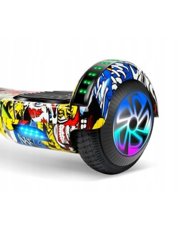 DESKOROLKA ELEKTRYCZNA HOVERBOARD 6,5 CALA DESKA 6,5' 6,5` YELLOW