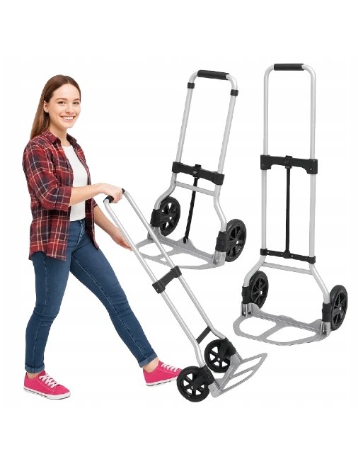WÓZEK TRANSPORTOWY MAGAZYNOWY SKŁADANY MAX OBCIĄŻENIE 70KG MŁYNARKA WÓZEK TRANSPORTOWY MAGAZYNOWY SKŁADANY MAX OBCIĄŻENIE 70KG MŁYNARKA