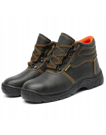 BUTY ROBOCZE TRZEWIKI ROBOCZE Z PODNOSKIEM S1 OCHRONNE ROZMIAR 46