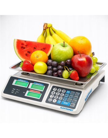 WAGA SKLEPOWA 40KG / 2g ELEKTRONICZNA KUCHENNA GASTRONOMICZNA MAGAZYNOWA
