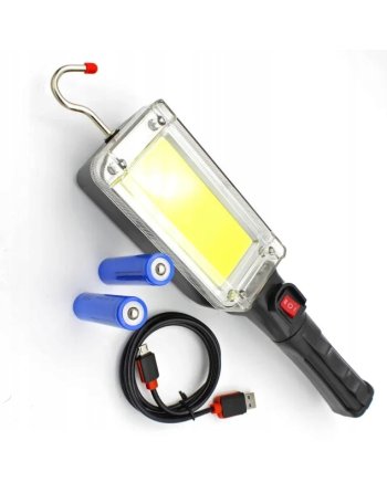 LAMPA WARSZTATOWA LED LATARKA AKUMULATOROWA COB 700lm Z MAGNESEM PRZENOŚNA