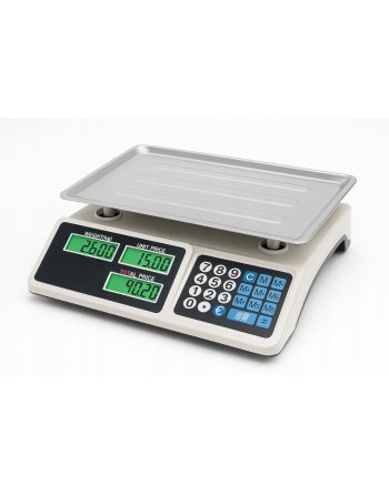 WAGA SKLEPOWA 40KG / 2g ELEKTRONICZNA KUCHENNA GASTRONOMICZNA MAGAZYNOWA