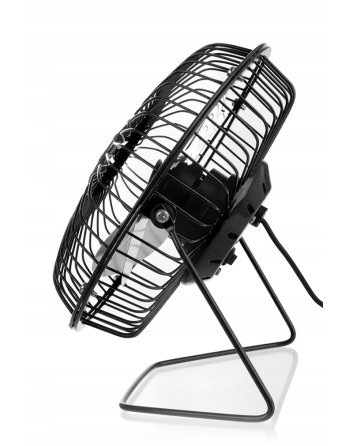 WENTYLATOR WIATRAK BIURKOWY NA BIURKO WIATRAK STOŁOWY NA USB CHŁODZENIE