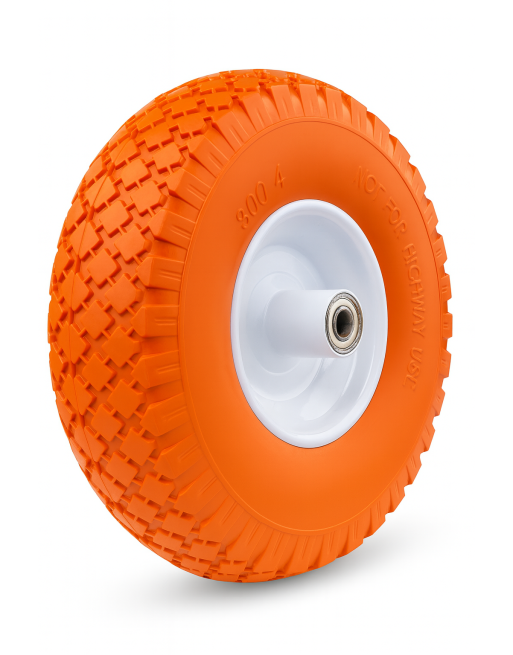 Koło do taczki 300-4 3.00-4 PU Pełne 300x4