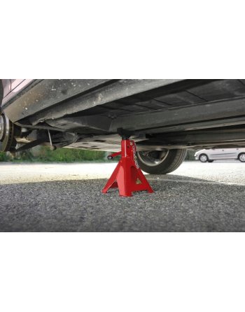 2X KOBYŁKI SAMOCHODOWE PODPORY PODSTAWKI WARSZTATOWE 6T Z BLOKADĄ PIN STIX