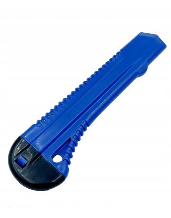 NÓŻ DO TAPET METALOWY NOŻYK 18mm ŁAMANE OSTRZA UNIWERSALNY TAPICERSKI