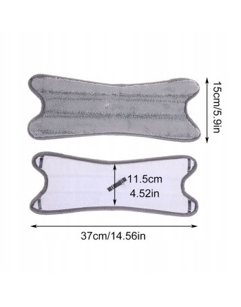 WKŁAD ZAPAS Z MIKROFIBRY MOP PŁASKI TYPU X TWIST