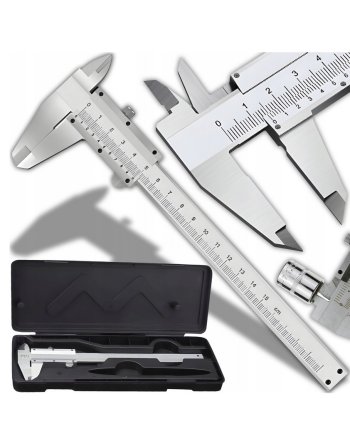 SUWMIARKA NONIUSZOWA TRADYCYJNA 150 MM ETUI INOX