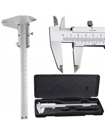 SUWMIARKA NONIUSZOWA TRADYCYJNA 150 MM ETUI INOX