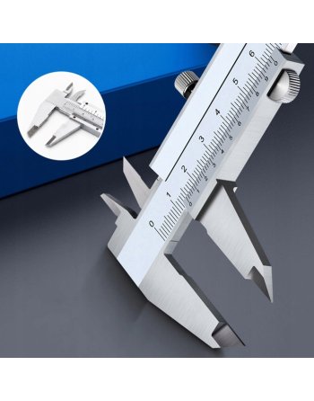 SUWMIARKA NONIUSZOWA TRADYCYJNA 150 MM ETUI INOX