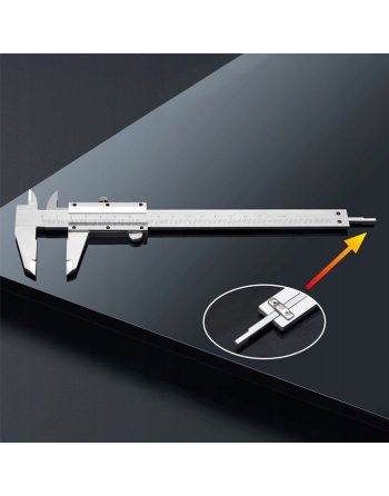 SUWMIARKA NONIUSZOWA TRADYCYJNA 150 MM ETUI INOX