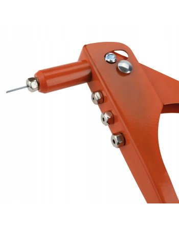 ZESTAW NITOWNICA RĘCZNA DO NITÓW 4 KOŃCÓWKI + NITY 4 KOŃCÓWKI