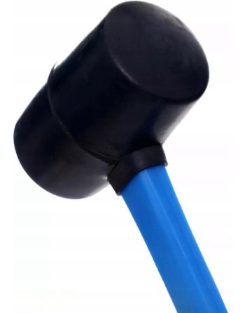 MŁOTEK GUMOWY BRUKARSKI BLACHARSKI 450g BEZODRZUTOWY WŁÓKNO SZKLANE