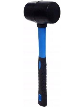 MŁOTEK GUMOWY BRUKARSKI BLACHARSKI 450g BEZODRZUTOWY WŁÓKNO SZKLANE