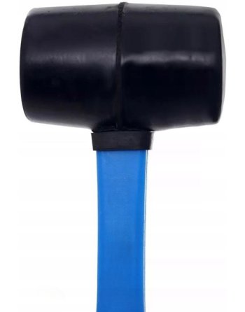 MŁOTEK GUMOWY BRUKARSKI BLACHARSKI 450g BEZODRZUTOWY WŁÓKNO SZKLANE