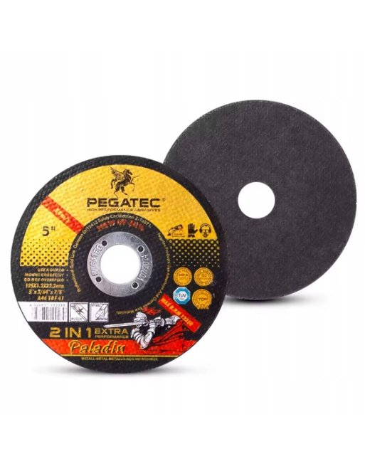 TARCZA DO CIĘCIA METALU STALI 125mm x 1,0mm x 22,2 SZLIFIERKI KĄTOWEJ MOCNA