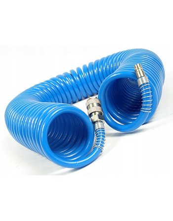 Wąż do Kompresora Pneumatyczny Spiralny 5x8mm 20m Przewód do Sprężarki