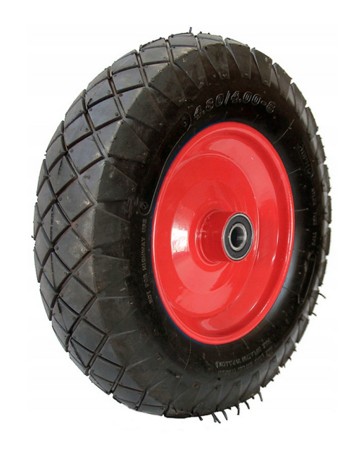 Koło kółko do taczki taczek 400-8 4pr fi20 POMPOWANE MOCNE DO WÓZKA KOLEBY
