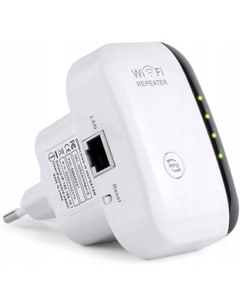 MOCNY WZMACNIACZ SYGNAŁU WI-FI 300MB/S RJ-45 2.4GHZ WPS ROUTER ACCESS POINT