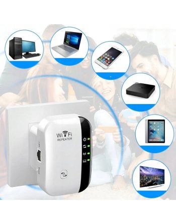 MOCNY WZMACNIACZ SYGNAŁU WI-FI 300MB/S RJ-45 2.4GHZ WPS ROUTER ACCESS POINT