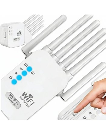 WZMACNIACZ SYGNAŁU ZASIĘGU SIECI WIFI REPEATER ZEWNĘTRZNY EXTENDER MOCNY