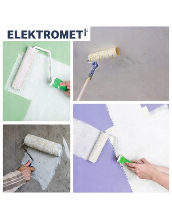 WAŁEK MALARSKI DO MALOWANIA ŚCIAN SUFT ZAPAS GŁADKO ZŁOTA NIĆ 25cm