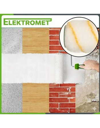 WAŁEK MALARSKI DO MALOWANIA ŚCIAN SUFT ZAPAS GŁADKO ZŁOTA NIĆ 25cm