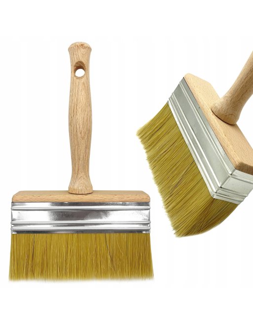 Pędzel tapetowy tapetówka tapeciak ławkowiec malarski STANDARD 150 x 50 mm