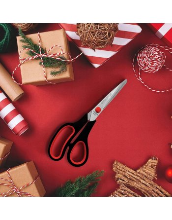 NOŻYCZKI NOŻYCE UNIWERSALNE WYTRZYMAŁE MOCNE OSTRE BIUROWE KRAWIECKIE 23CM