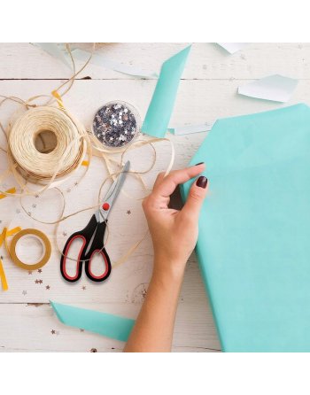 NOŻYCZKI NOŻYCE UNIWERSALNE WYTRZYMAŁE MOCNE OSTRE BIUROWE KRAWIECKIE 23CM