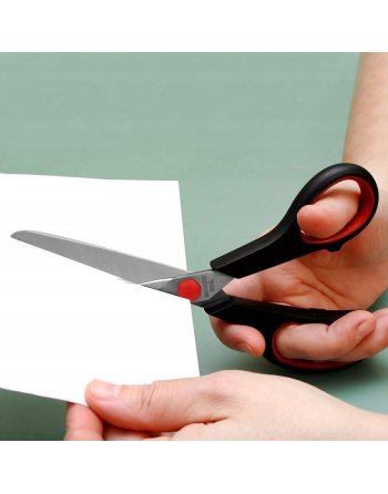 NOŻYCZKI NOŻYCE UNIWERSALNE WYTRZYMAŁE MOCNE OSTRE BIUROWE KRAWIECKIE 23CM