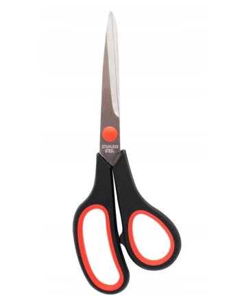 NOŻYCZKI NOŻYCE UNIWERSALNE WYTRZYMAŁE MOCNE OSTRE BIUROWE KRAWIECKIE 23CM