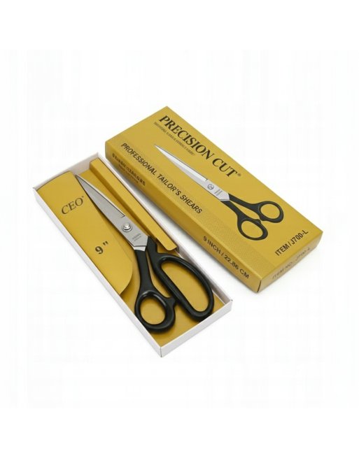 NOŻYCE KRAWIECKIE NOŻYCZKI UNIWERSALNE DO CIĘCIA TKANIN STALOWE MOCNE 24cm