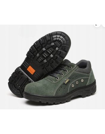 Obuwie robocze półbuty BESTBOY Półbuty robocze S1 skórzane zamszowe 42