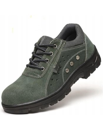 Obuwie robocze półbuty BESTBOY Półbuty robocze S1 skórzane zamszowe 42