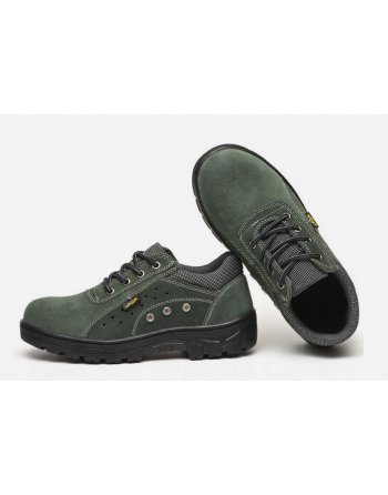 Obuwie robocze półbuty BESTBOY Półbuty robocze S1 skórzane zamszowe 45