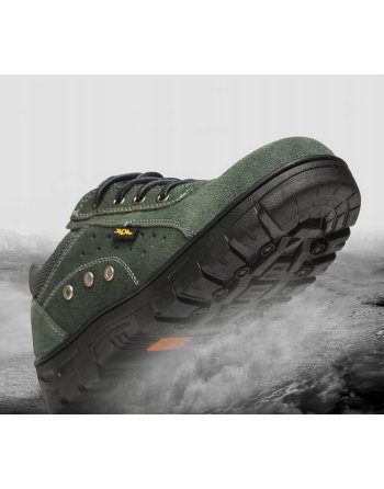 Obuwie robocze półbuty BESTBOY Półbuty robocze S1 skórzane zamszowe 45