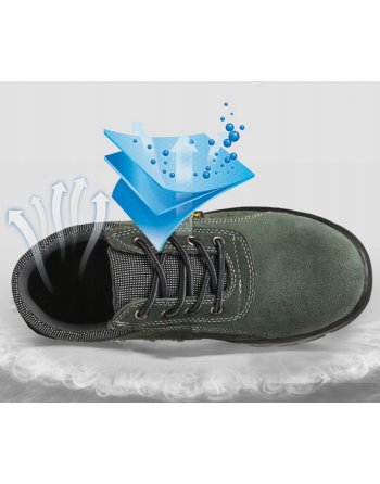 Obuwie robocze półbuty BESTBOY Półbuty robocze S1 skórzane zamszowe 46