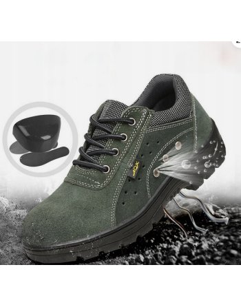 Obuwie robocze półbuty BESTBOY Półbuty robocze S1 skórzane zamszowe 46