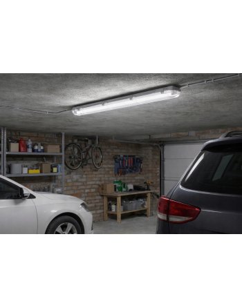 Oprawa Hermetyczna 60cm lampa + 2x świetlówki LED Wodoszczelna Do Garażu