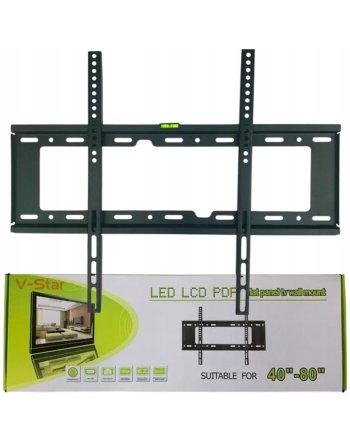 MOCNY UCHWYT TV WIESZAK DO TELEWIZORA REGULOWANY 40-80 CALI ŚCIENNY